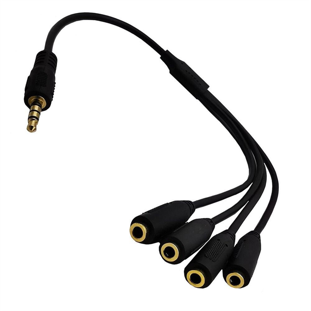 كابل تقسيم صوت ستريو 3.5 ملم ب - مراجعة Audio And Music Splitter وسعره