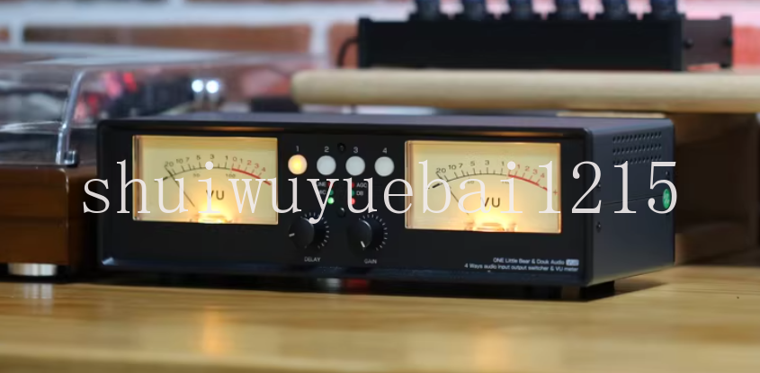 مقياس مستوى الصوت التناظري VU2 - مراجعة Audio And Music Splitter وسعره