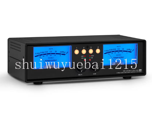 مقياس مستوى الصوت التناظري VU2 - مراجعة Audio And Music Splitter وسعره